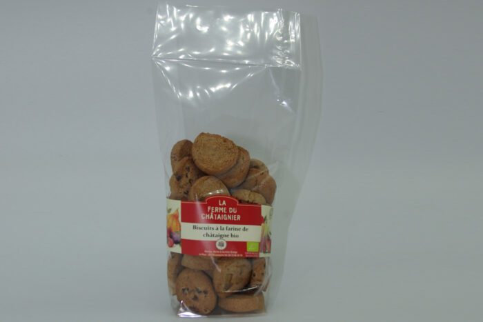 Biscuits à la farine de châtaigne bio 200g