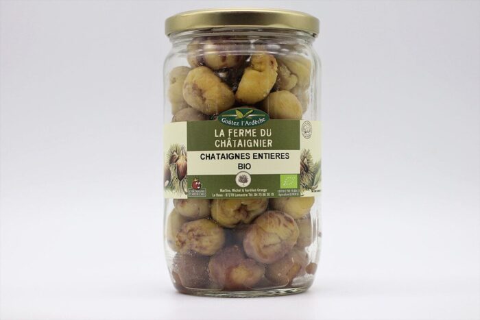 Châtaignes Entières nature Bio