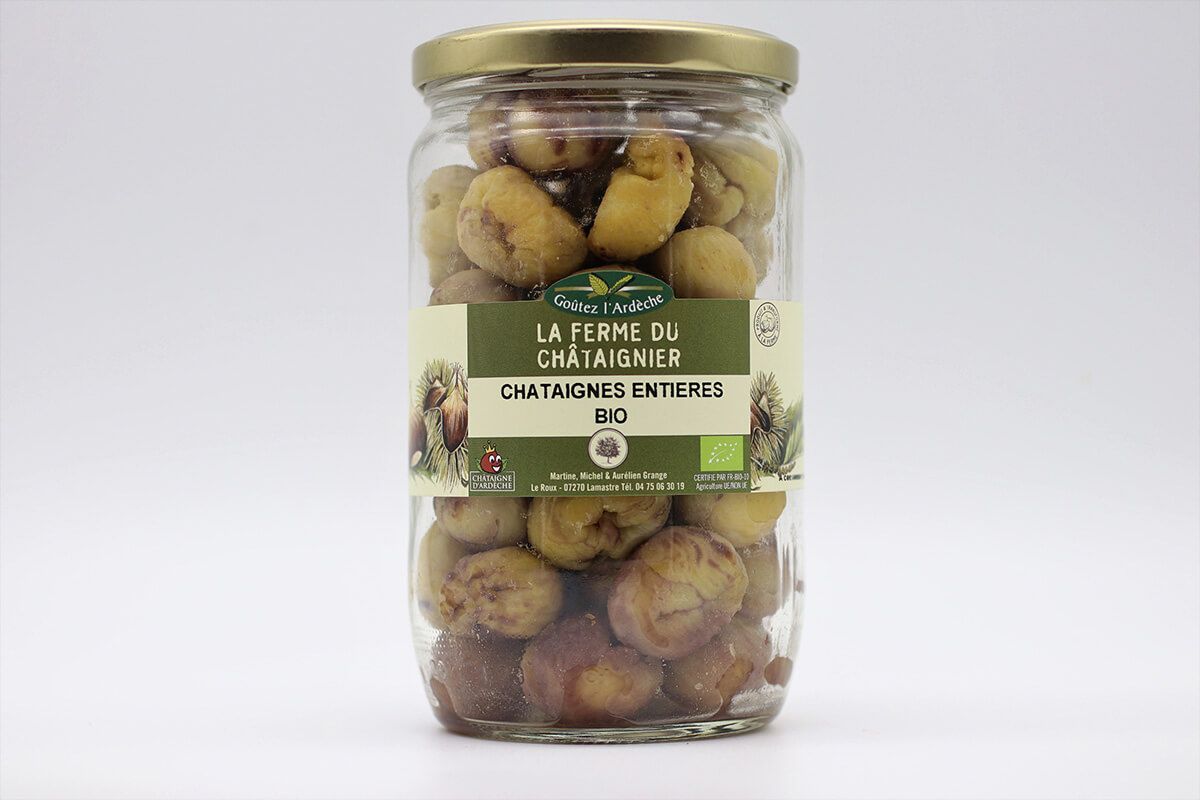 Châtaignes Entières nature Bio – Image 2