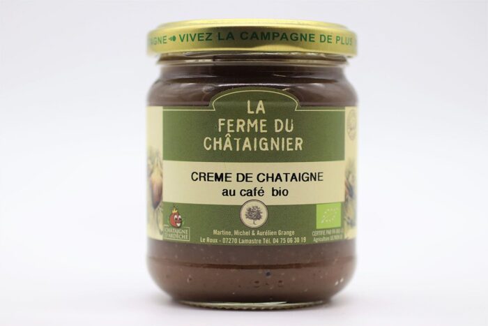 Crème de châtaigne au café Bio