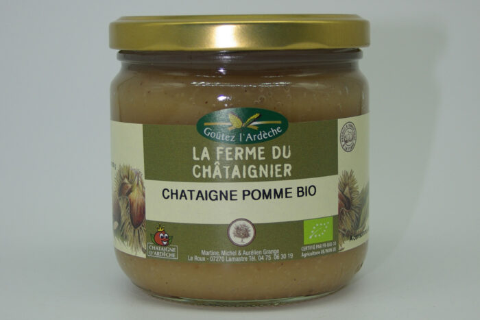 Compote Châtaigne Pomme bio