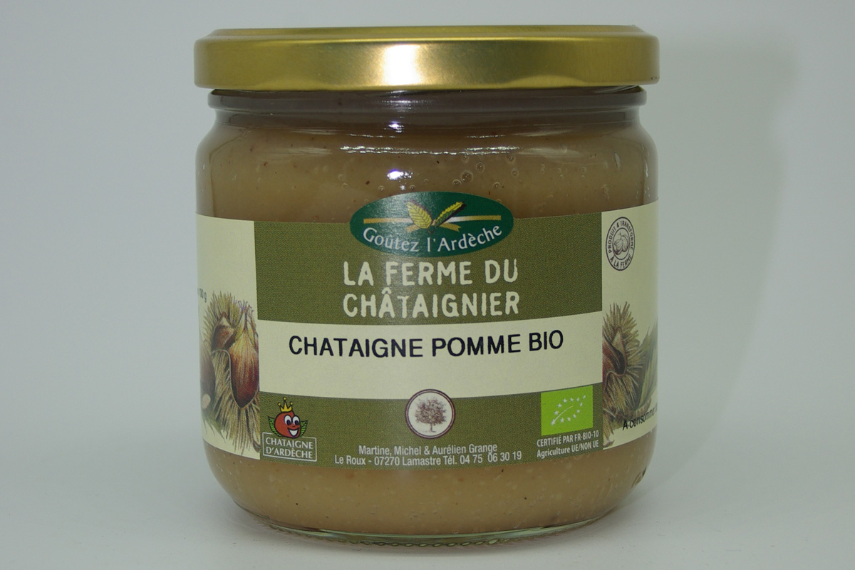 Compote Châtaigne Pomme bio – Image 1