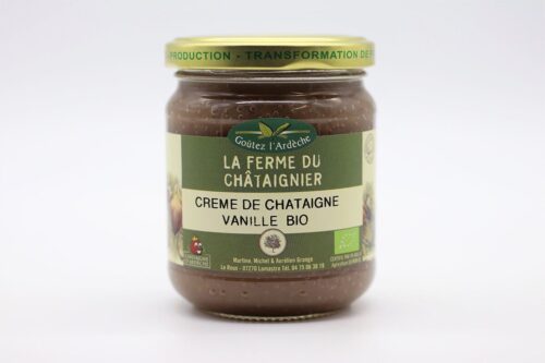 Crème de châtaigne vanille BIO