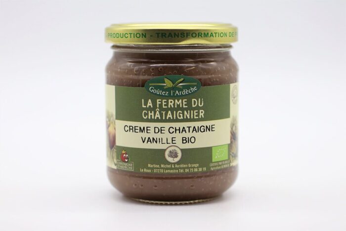 Crème de châtaigne vanille BIO