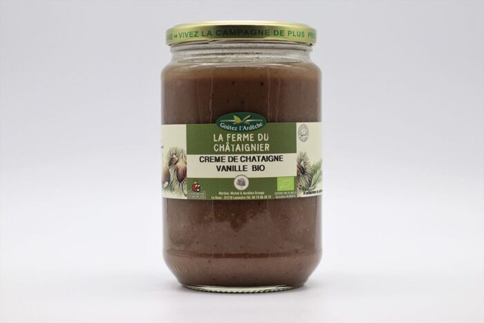 Crème de châtaigne vanille BIO