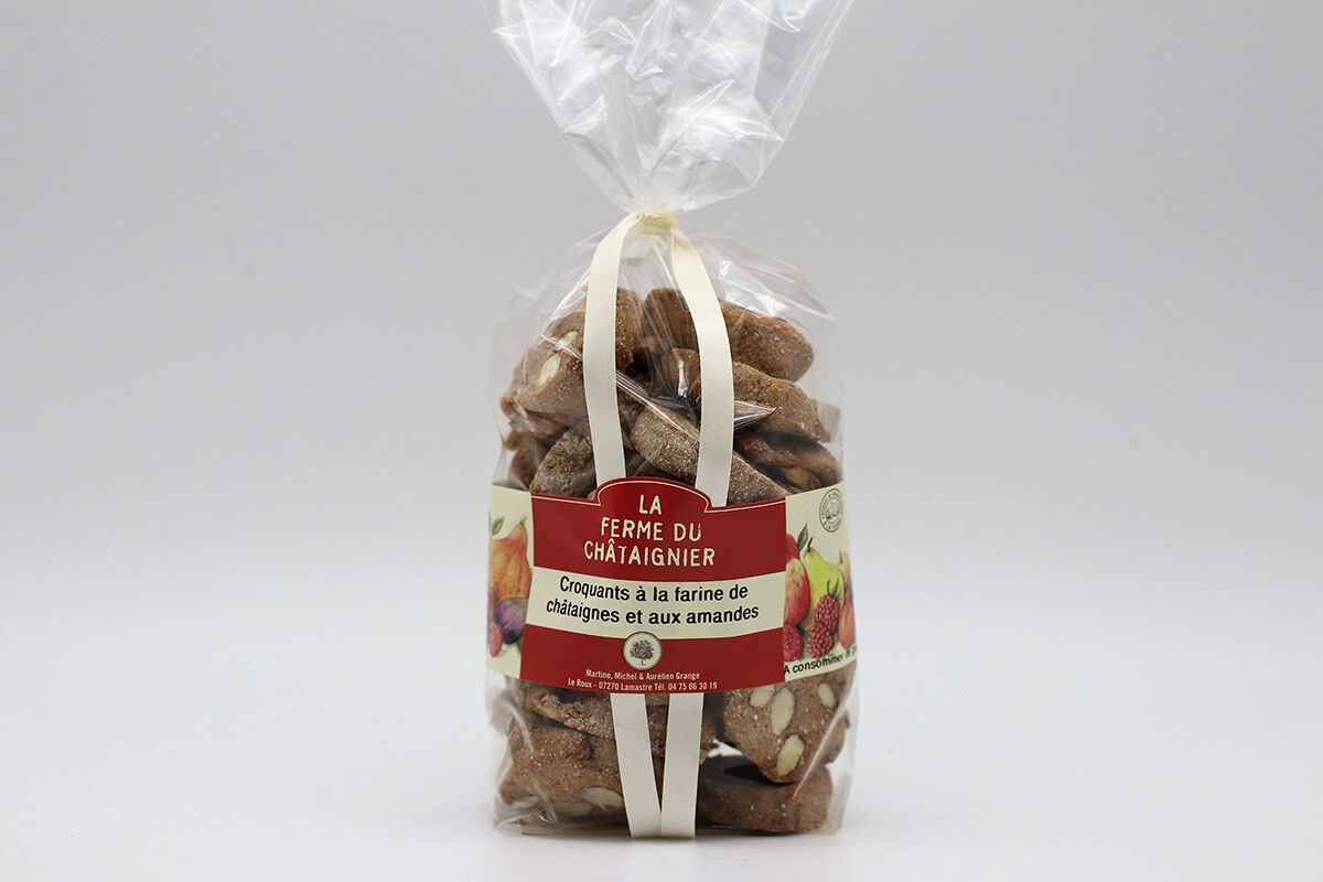 Croquants farine de châtaignes 200g – Image 1