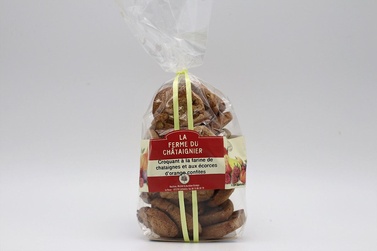 Croquants farine de châtaignes 200g – Image 2