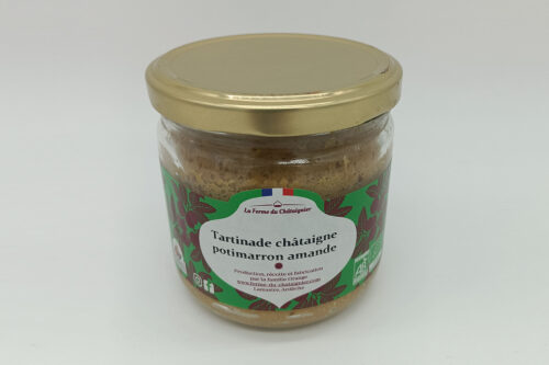 Tartinade châtaigne - potimarron - amande