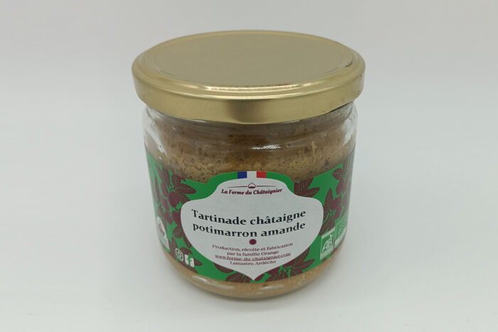 Tartinade châtaigne - potimarron - amande